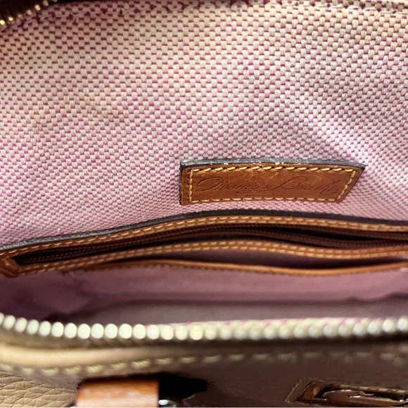 Dooney & Bourke Dillen 2 Pocket Leather Satchel - Picture 16 of 16